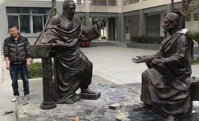 重慶學校鑄銅雕塑制作